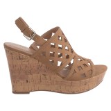 Franco Sarto Shea Micro Cork Wedge Sandals (For Women)