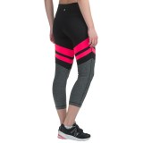 90 Degree by Reflex Color-Block Stretch Running Capris (For Women)