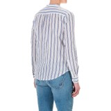 Workshop Republic Clothing Yarn-Dyed Woven Cotton Shirt - Long Sleeve (For Women)