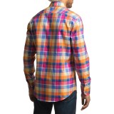 Robert Talbott Crespi IV Trim Fit Plaid Sport Shirt - Long Sleeve (For Men)