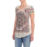 Lucky Brand Persian Carpet Graphic Shirt - Short Sleeve (For Women)