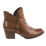 Earth Hawthorne Ankle Boots - Leather, Side Zip (For Women)