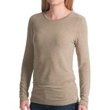 dylan Silky Rib T-Shirt - Long Sleeve (For Women)