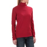 Woolrich Turtleneck Shirt - Interlock Cotton, Long Sleeve (For Women)
