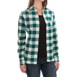 Tall Pines by Woolrich Little Sandy Flannel Shirt - Long Sleeves (For Women)