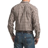 Panhandle Slim Peach Poplin Shirt - Snap Front, Long Sleeve (For Men)