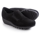 Munro American Coast Wedge Shoes - Nubuck, Slip-Ons (For Women)
