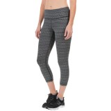 90 Degree by Reflex Textured Fabric Capris (For Women)