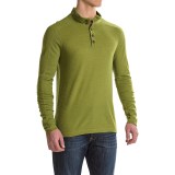 Ibex Waffle-Knit Henley Shirt - Merino Wool, Long Sleeve (For Men)