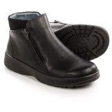 Naot Lynx Leather Ankle Boots - Dual-Side Zip (For Women)