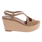 Dana Davis Georgia Platform Wedge Sandals (For Women)