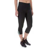 Vogo Lattice Cutout Capris (For Women)