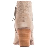 TOMS Majorca Peep Toe Ankle Boots - Suede (For Women)