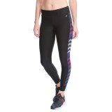 Spalding Twisted Chevron Insert Leggings (For Women)
