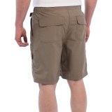 White Sierra Safari II Shorts (For Men)