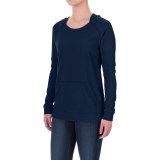 Ibex Hooded Waffle-Knit Shirt - Merino Wool, Long Sleeve (For Women)