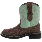 Ariat Fatbaby Heritage Harmony Cowboy Boots - Leather (For Women)