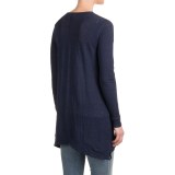 Artisan NY Sharkbite Cardigan Sweater - Linen, Open Front (For Women)