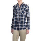 JACHS NY Hailey Boyfriend Shirt - Rayon, Long Sleeve (For Women)