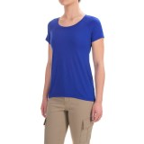 Ibex Aurora T-Shirt - Merino Wool, Short Sleeve (For Women)