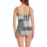 Karen Kane Printed Tankini Top (For Women)