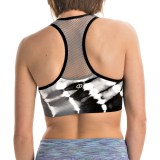 Spalding Starburst Tie-Dye Sports Bra - High Impact, Racerback (For Women)