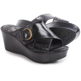 Born Curstyn Wedge Sandals - Leather (For Women)