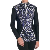 Snow Angel Post-Modern Slimline Base Layer Top - Zip Neck, Long Sleeve (For Women)