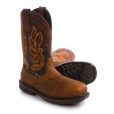 Wolverine Roscoe Leather Work Boots - Waterproof, Composite, Square Toe (For Men)