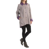 Janska Drew All-Weather Trapeze Coat - Reversible (For Women)