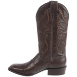 Stetson Boone Calfskin Cowboy Boots - Square Toe (For Men)