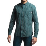 Timberland Small Plaid Poplin Shirt - Slim Fit, Long Sleeve (For Men)