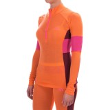 Kari Traa Vossa Base Layer Top - Merino Wool, Zip Neck, Long Sleeve (For Women)