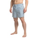 JACHS NY Geometric Printed Hampton Swim Shorts (For Men)