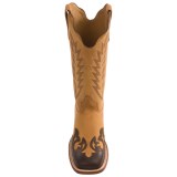 Johnny Ringo Wingtip Design Cowboy Boots - Square Toe (For Men)