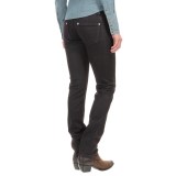 Rock & Roll Cowgirl Faux-Leather Skinny Jeans - Low Rise (For Women)