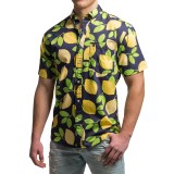Southern Proper Lime Social Shirt - Short Sleeve (For Men)