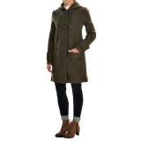 Jones New York Hooded Boiled Wool Coat (For Women)