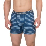 Lucky Brand Printed Cotton Boxer Briefs (For Men)