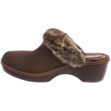 Crocs Cobbler Fuzz Clogs (For Women)