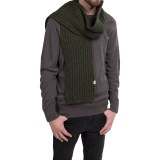Rella Q Tweed Scarf - Lambswool (For Men and Women)