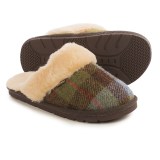 LAMO Footwear Wool Tweed Scuff Slippers (For Women)