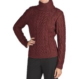 Peregrine by J.G. Glover Turtleneck Sweater - Peruvian Merino Wool (For Women)