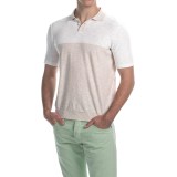 C89men Color-Block Polo Shirt - Short Sleeve (For Men)