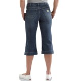 Carhartt Original Fit Cropped Denim Jeans - Factory Seconds (For Women)