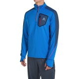 Salomon Trail Runner Warm Shirt - Zip Neck, Long Sleeve (For Men)