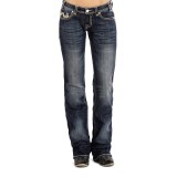 Rock & Roll Cowgirl Chevron Jeans - Riding Fit, Bootcut (For Women)