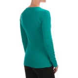 Mountain Hardwear DrySpun Solid Shirt - V-Neck, Long Sleeve (For Women)