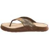 Acorn Hadly Thong Sandals - Leather-Jute (For Women)