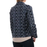 FDJ French Dressing Abstract Print Twill Jacket - Button Front (For Women)